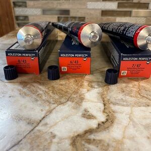 New never opened Wella Koleston professional permanent hair color. Lot of 3.